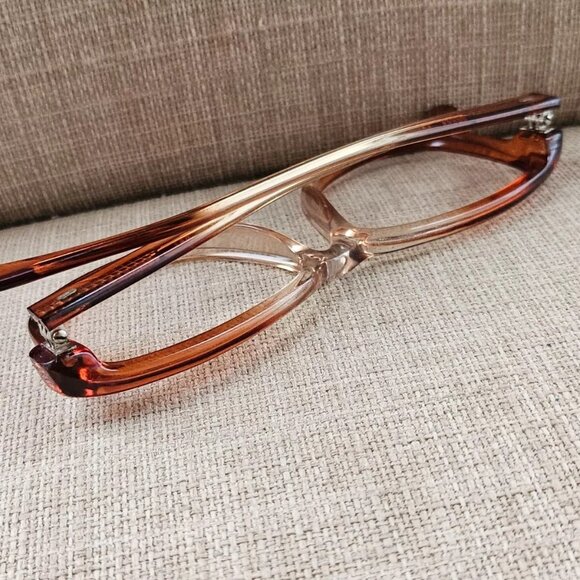 M.W Vintage Men Eyeglasses Frame Brown Glasses 54[]20 145 Frame only - Picture 4 of 11